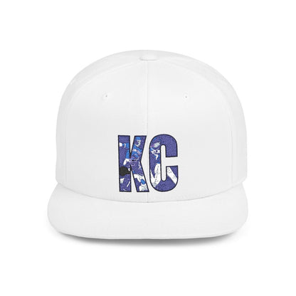 KC Embroidered Flat Bill