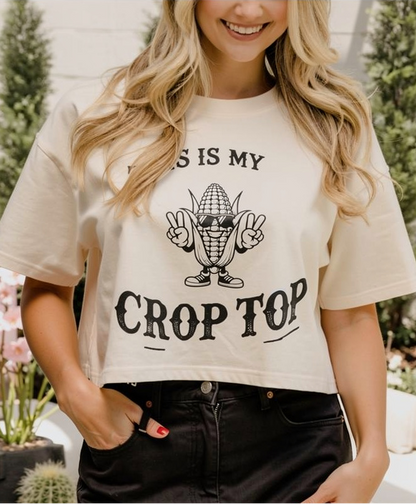 My Crop Top Boxy Tee
