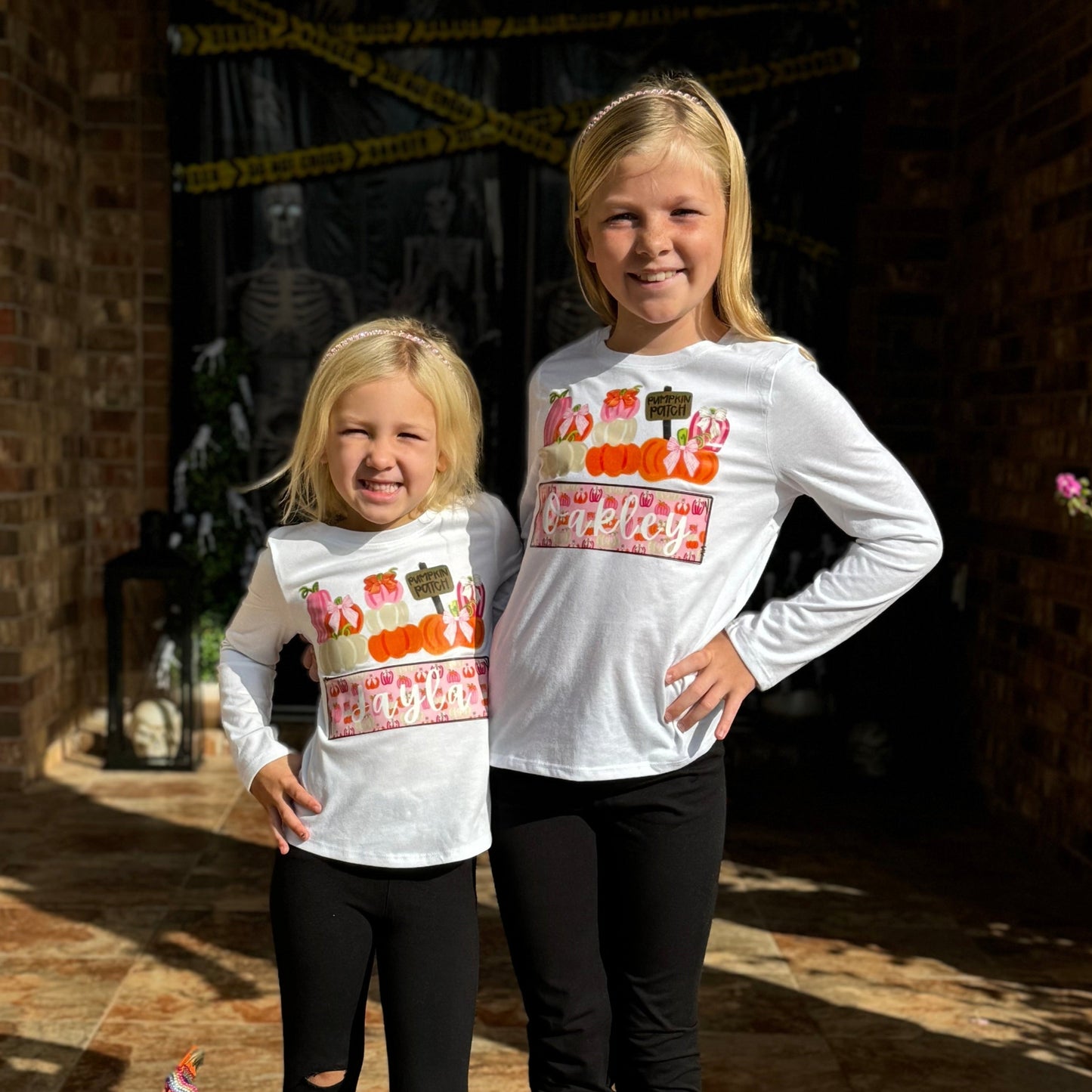 Custom Pumpkin Patch Long Sleeve