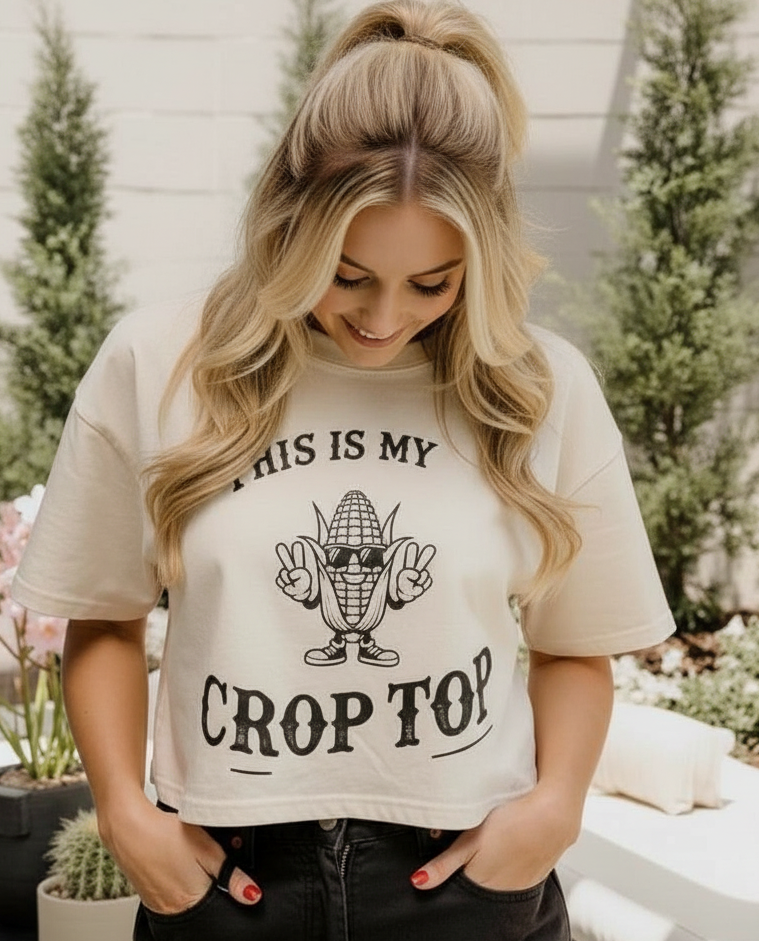 My Crop Top Boxy Tee