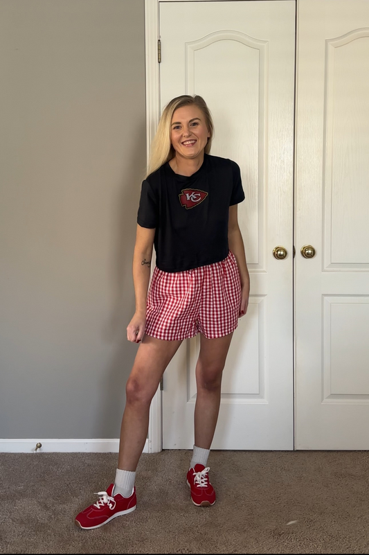 KC Arrowhead Crop Tee - Adult