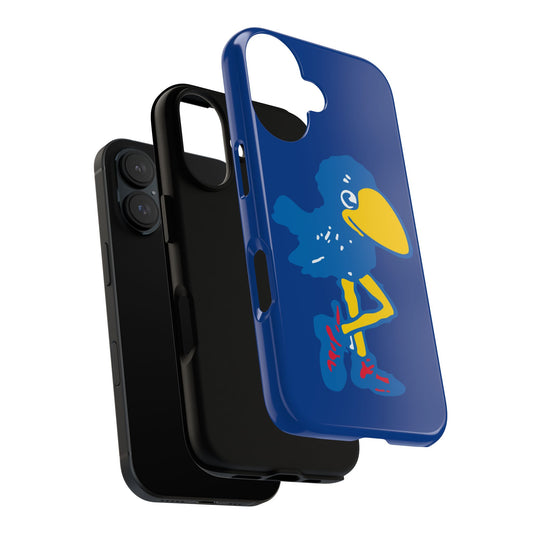 KU Retro Jayhawk Phone Case