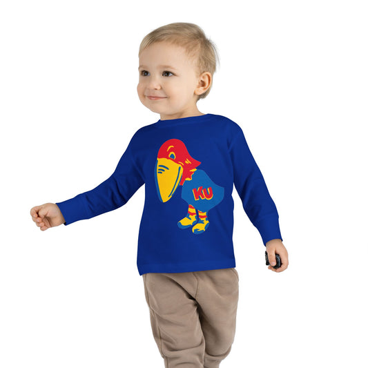 Little Jayhawk Long Sleeve Tee