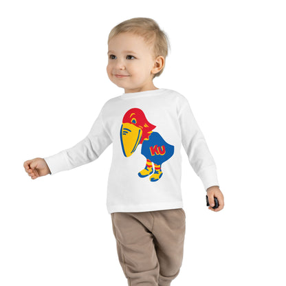 Little Jayhawk Long Sleeve Tee
