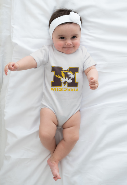tiny tiger fan long sleeve onesie 🐾