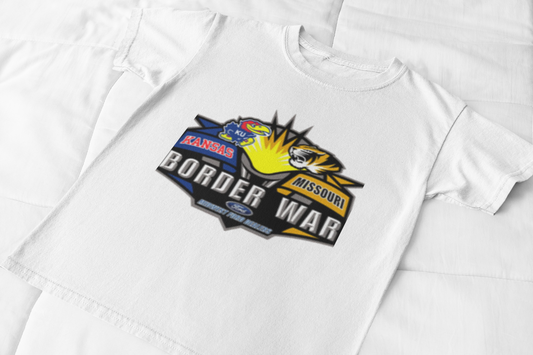 Jayhawks x Tigers Border War Tee