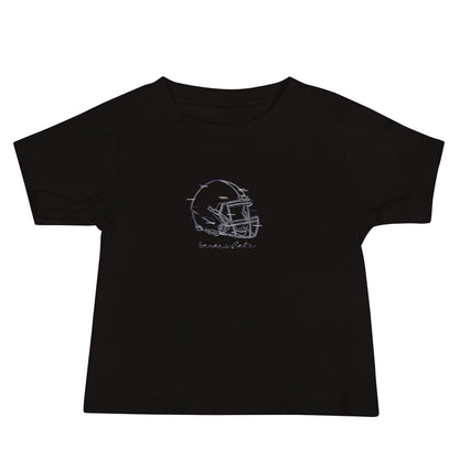 K-State "Glitch" Helmet Embroidered Tee
