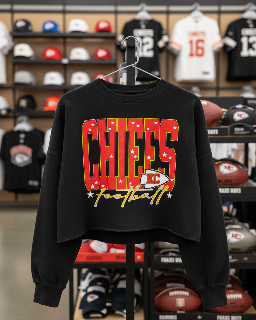 Game Day Glow Chiefs Crewneck