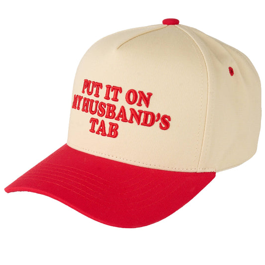 Husband's Tab Trucker Hat