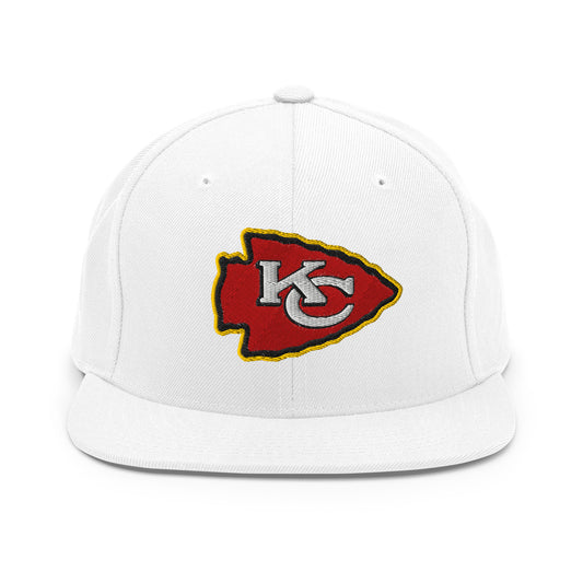 Embroidered Arrowhead Flat Bill Hat