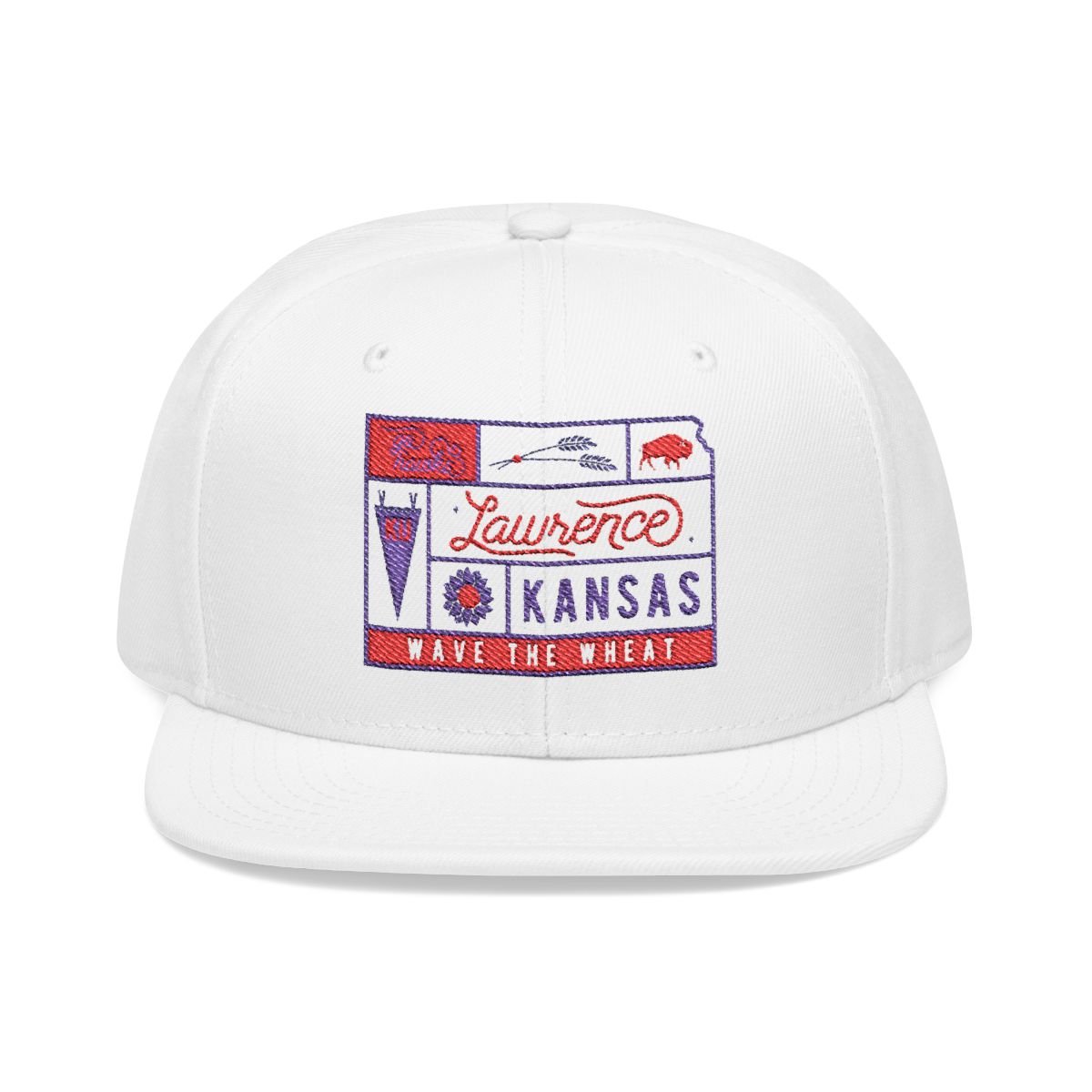 KU Wave the Wheat Snapback