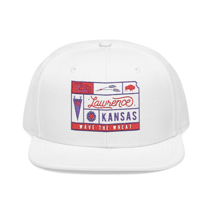 KU Wave the Wheat Snapback