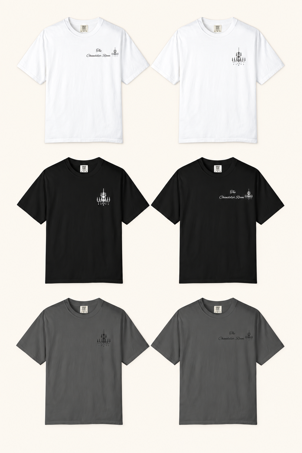 Chandelier Room T-Shirts | Pack of 10