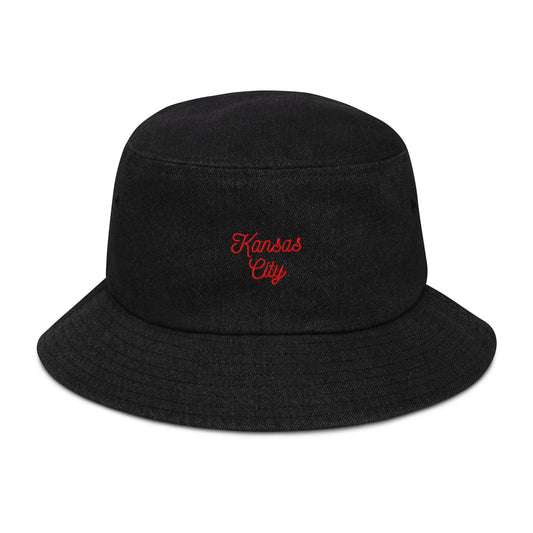 Kansas City Embroidered Bucket Hat – Game Day Style