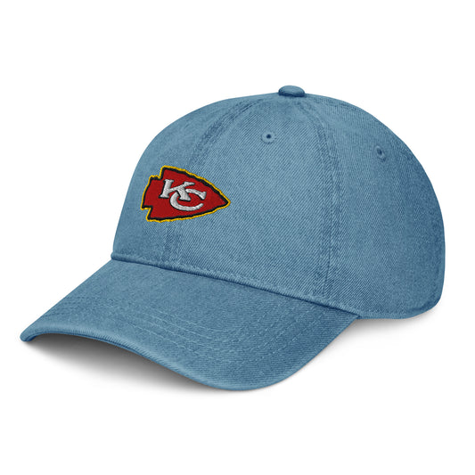 Denim KC Embroidered Hat