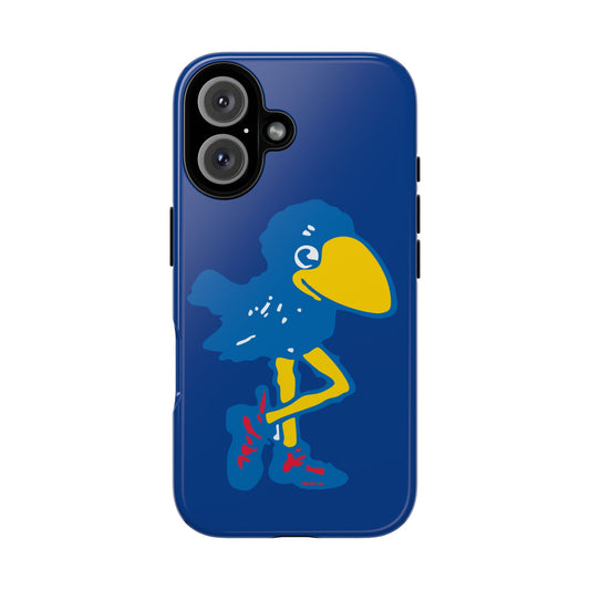 KU Retro Jayhawk Phone Case