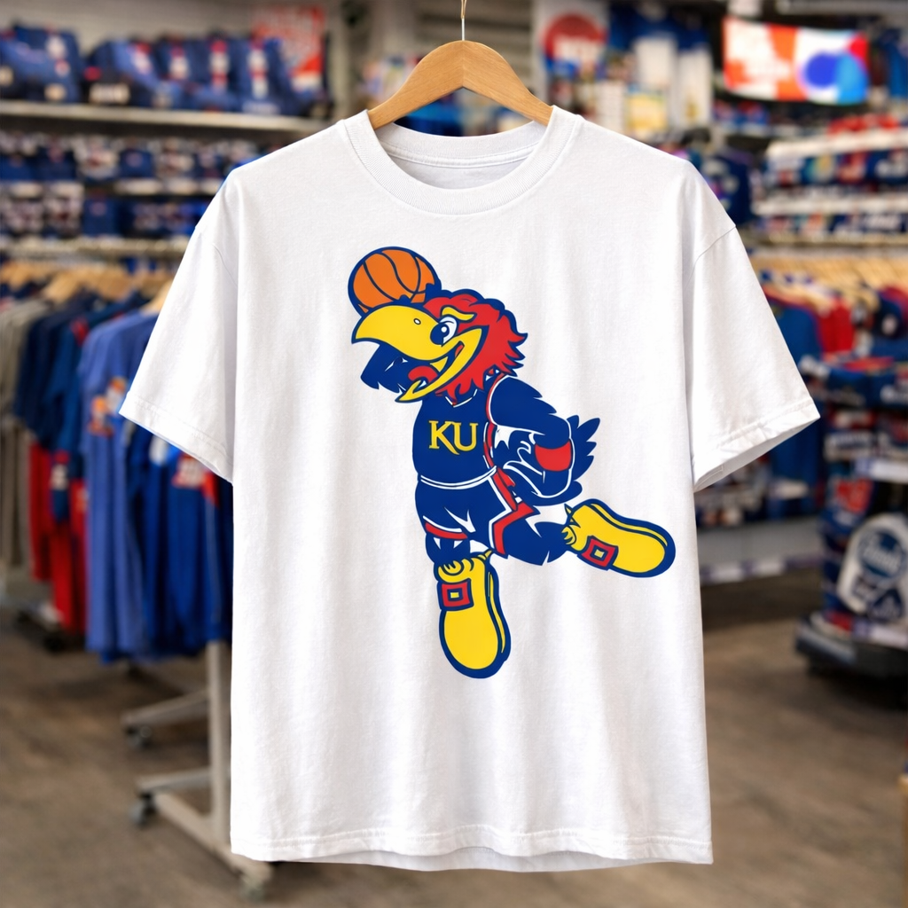 ku jayhawk graphic tee