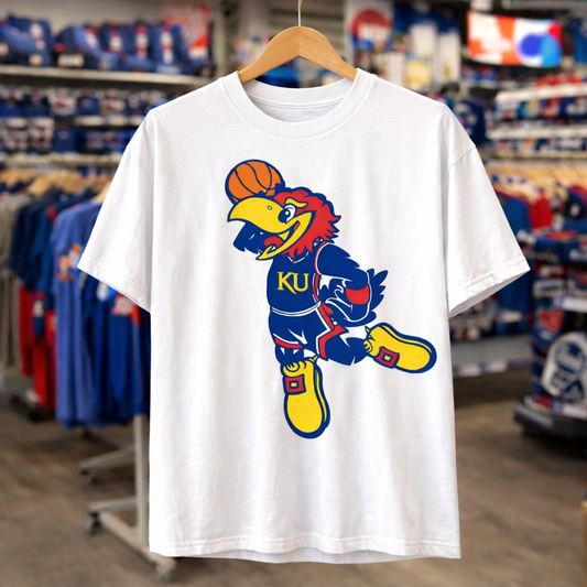 ku jayhawk graphic tee