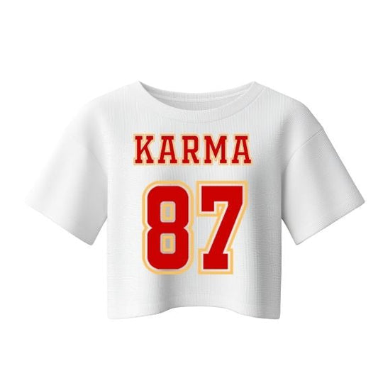 Karma 87 Crop Tee