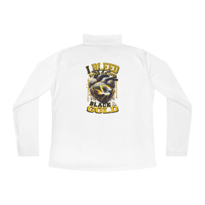 I Bleed Black & Gold Quarter-Zip