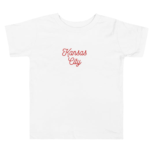 Kansas City Embroidered Tee – Classic Game Day Style