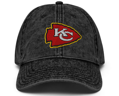 Vintage KC Embroidered Hat